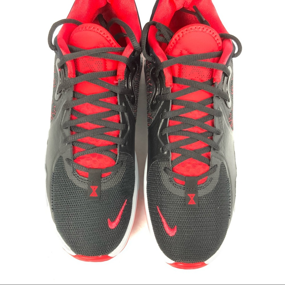 New Nike PG 5 Bred Basketball Shoes PAUL GEORGE Size 10.5 - Picture 7 of 14